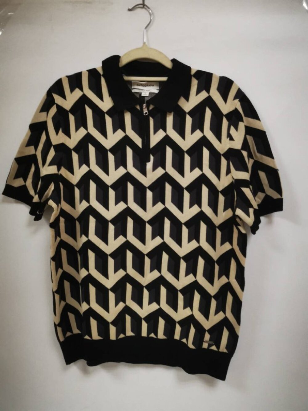 AUTOGRAPH Summer Luxury Short‑sleeve Polo Shirt Lapel Minimalist for Men